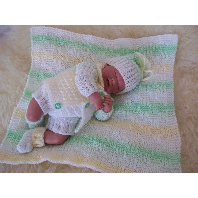 Early Baby Layette premature knitting pattern by Precious Newborn Knits
